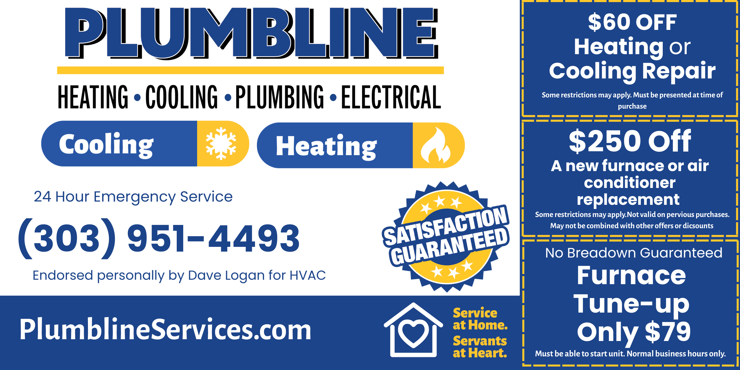 Plumb Line Services Coupon