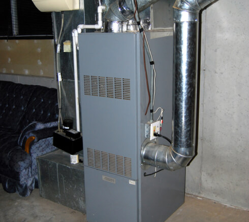 img - residential-oil-furnace-forced-hot-air-central-air-conditioning-line