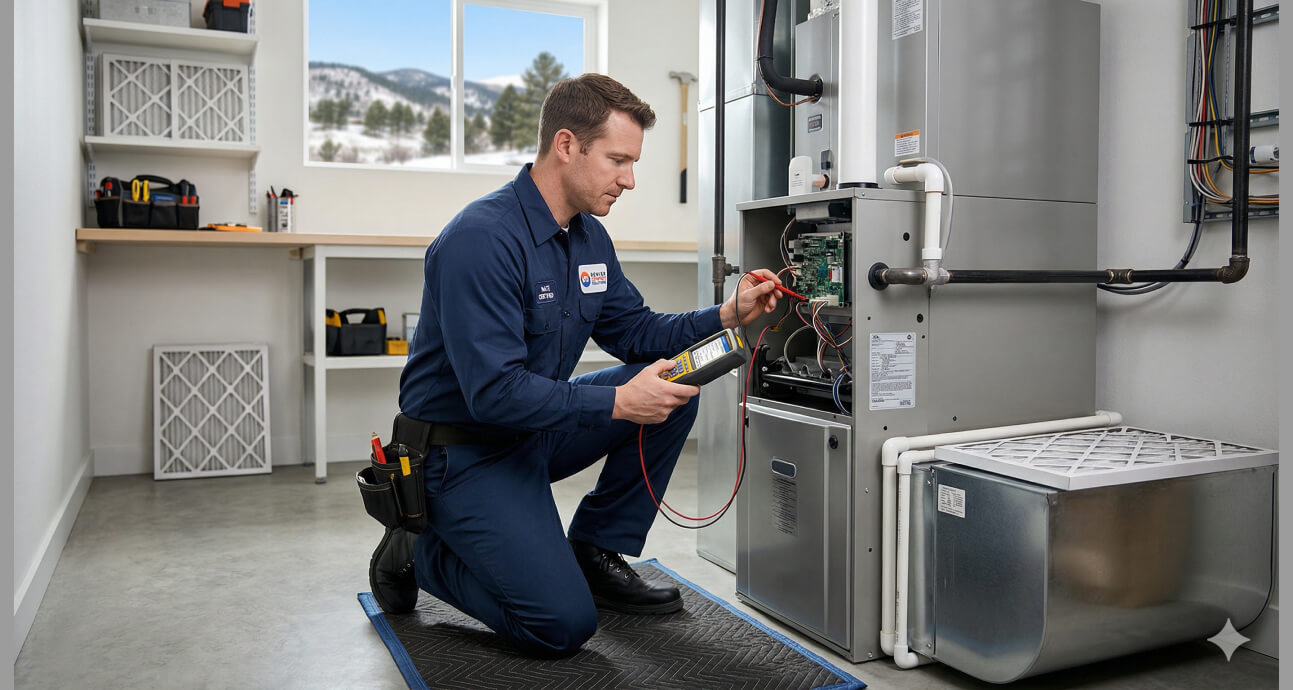 electrician on the job